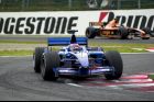 Tomáš enge ve voze Formule 1 stáje Prost na okruhu v japonské Suzuce