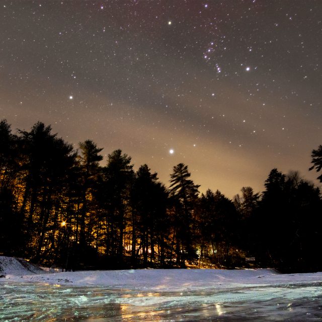 Obloha se souhvězdím Orion | foto: Shutterstock