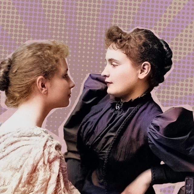 Helen Kellerová  (vlevo) a její obdivuhodná učitelka Anne Sullivanová  (koláž Český rozhlas,  digitálně kolorováno) | foto: Courtesy Everett Collection / Everett / Profimedia