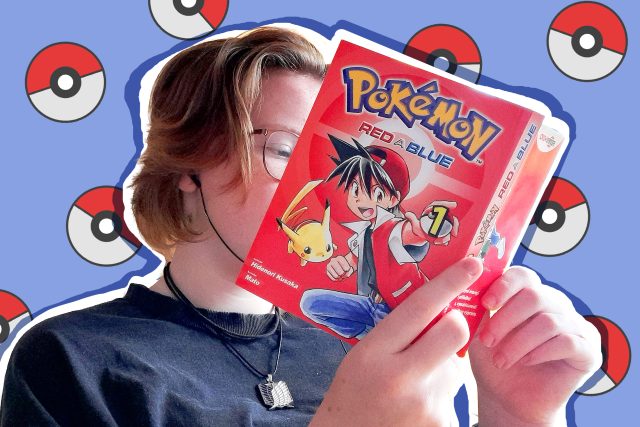 Jak se Adél líbil komiks s Pokémony? | foto: Kateřina Perglová,  Český rozhlas