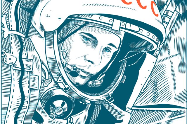 Jurij Gagarin se stal prvním člověkem,  který dosáhl oběžné dráhy Země | foto:  TPYXA_ILLUSTRATION,  Shutterstock