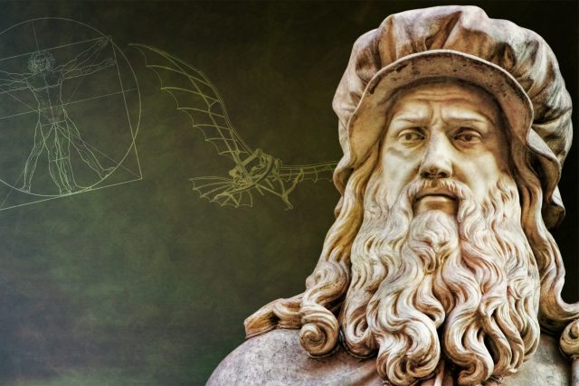 Leonardo da Vinci byl nejen malíř,  ale i vynálezce | foto: Shutterstock