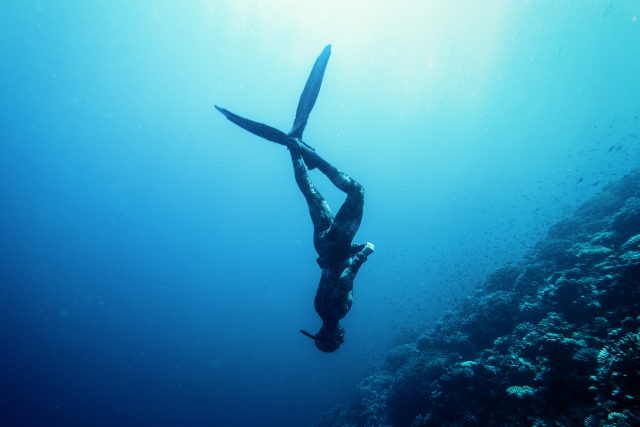 Freediving vyžaduje klid a pokoru. Je to ale velká zábava | foto: Shutterstock