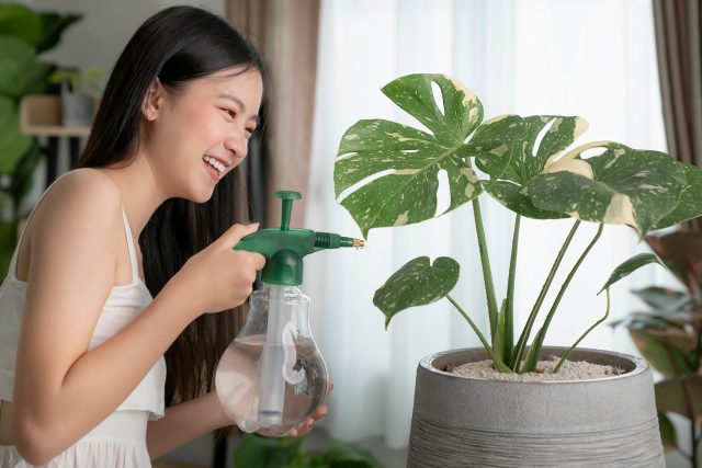 Pěstitelé rostlin tvrdí,  že se jejich zeleným miláčkům lépe daří,  když si s nimi povídají | foto: Shutterstock