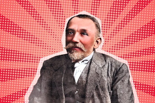 Rudolf Strimpl  (koláž Český rozhlas,  digitálně kolorováno) | foto: autor neznámý,  Wikimedia Commons,  CC0 1.0