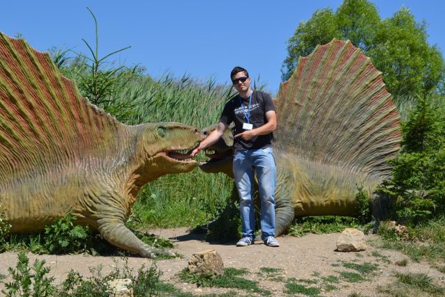 Popularizátor paleontologie Vladimír Socha | foto: archiv Vladimíra Sochy