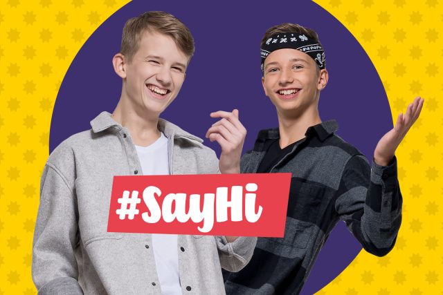 Zapojte se do #Sayhi a tancujte s Benem a Mateem | foto: Vladimír Staněk