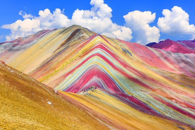 Duhová hora Vinikunka v Peru | foto: Shutterstock