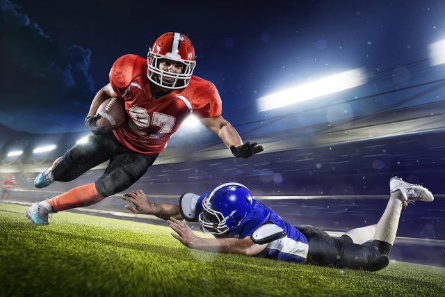 Americký fotbal je akční sport | foto: Shutterstock