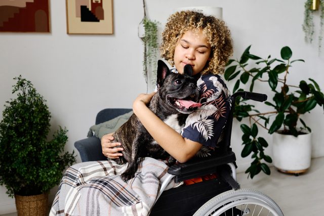 Při canisterapii pomáhají psi nemocným lidem | foto: Shutterstock